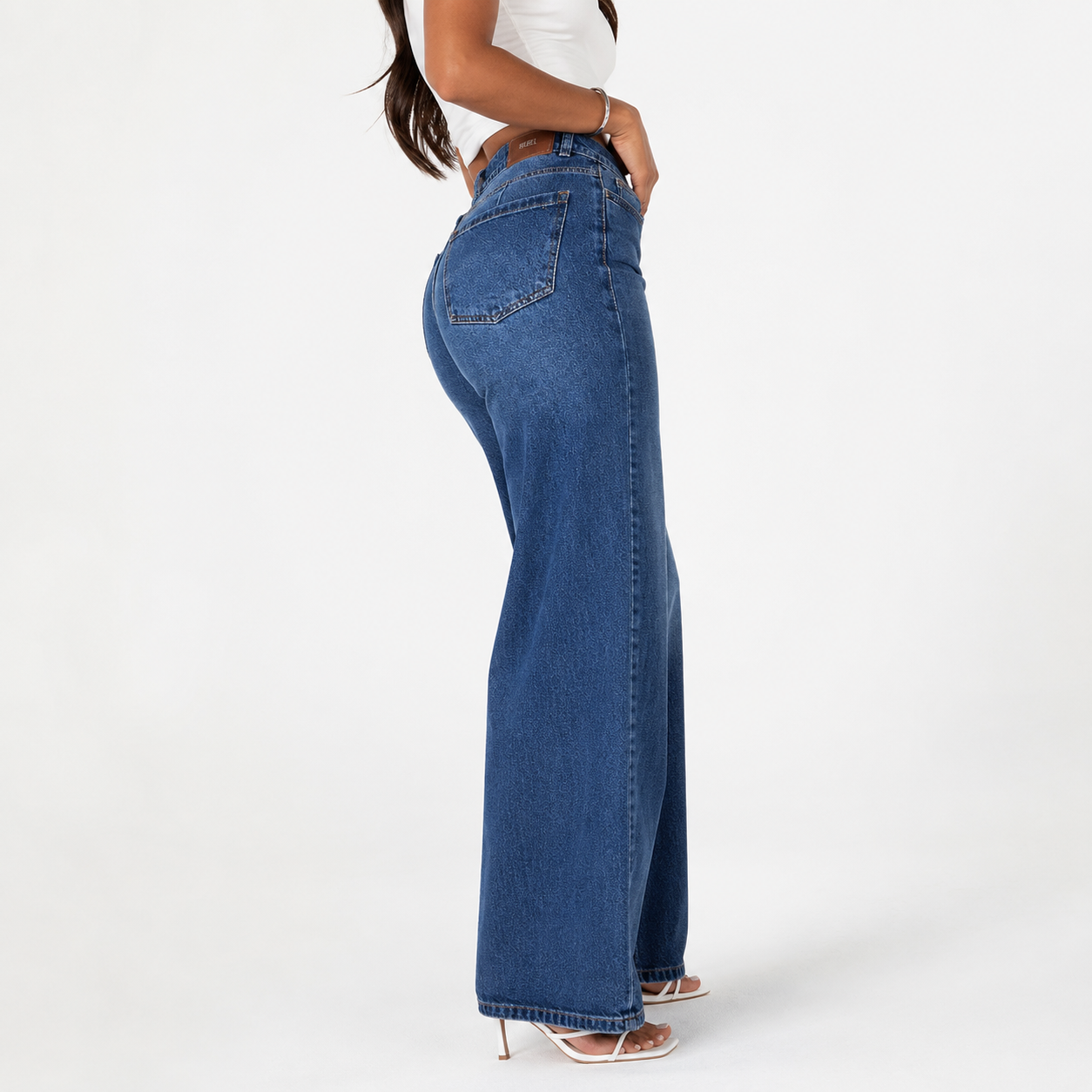 Jean Palermo Wide Leg LYCRA