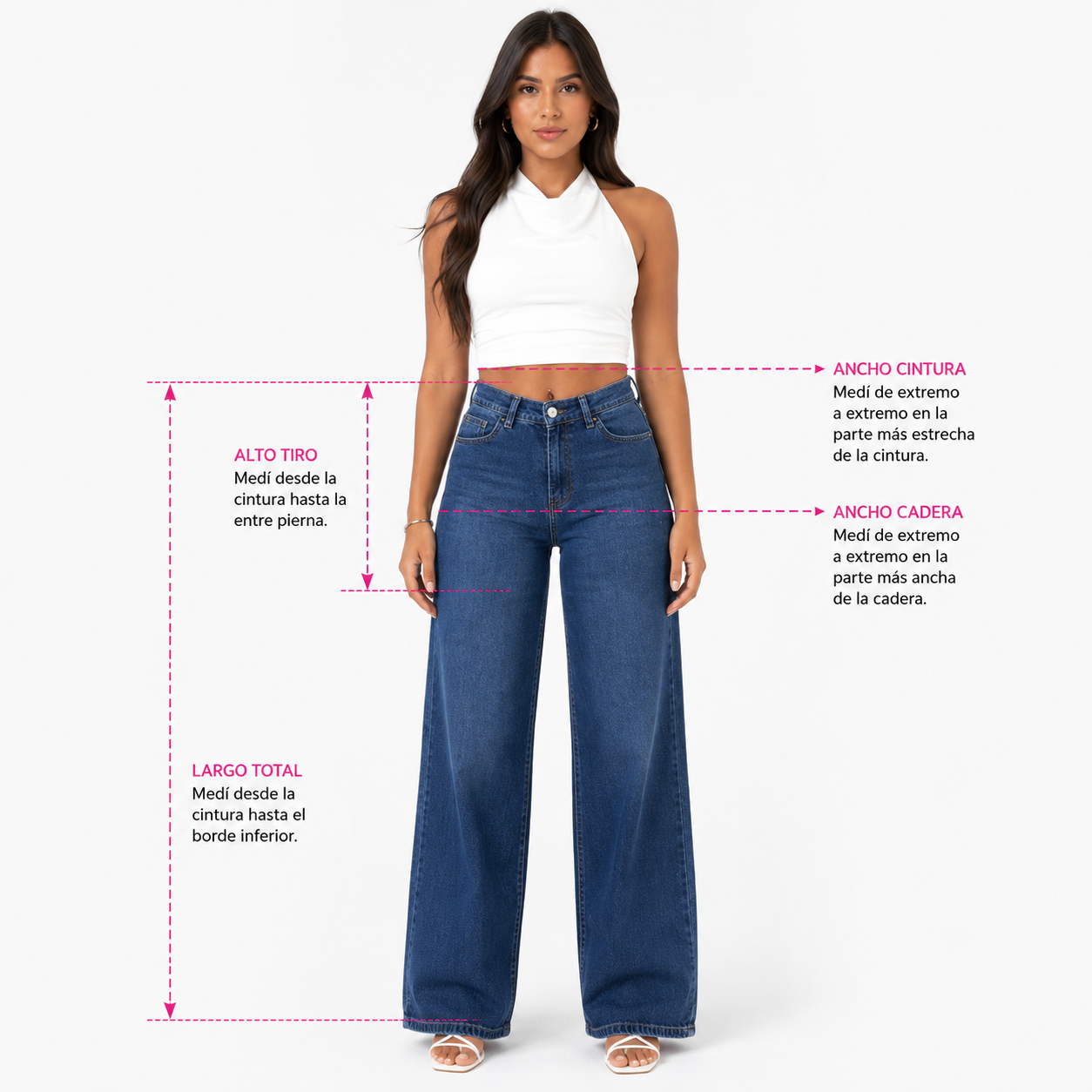 Jean Palermo Wide Leg LYCRA