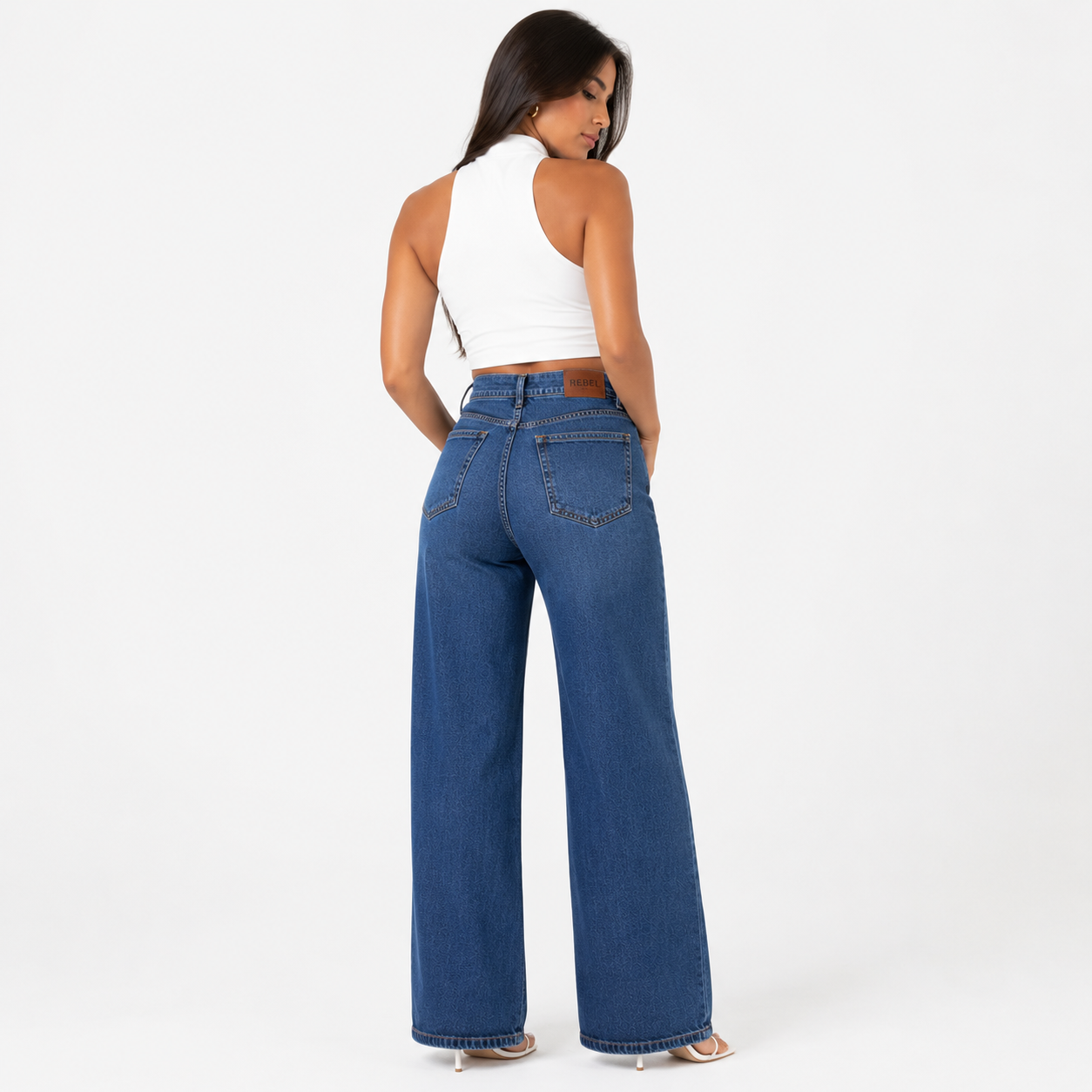 Jean Palermo Wide Leg LYCRA