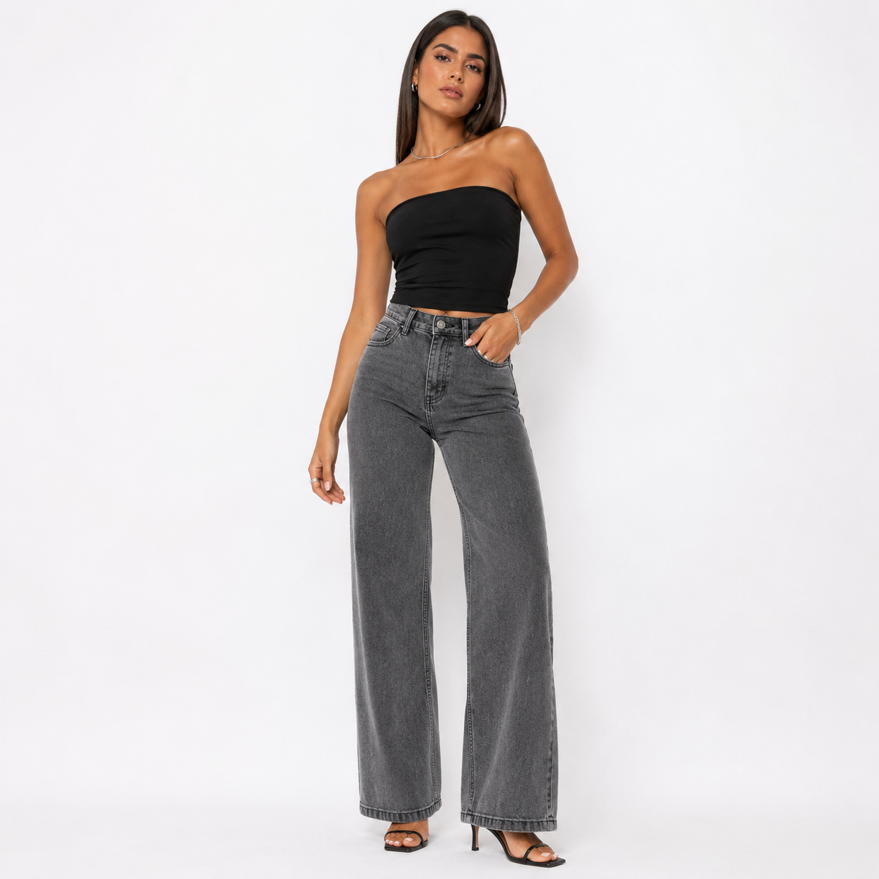Jean Cairo Wide Leg LYCRA