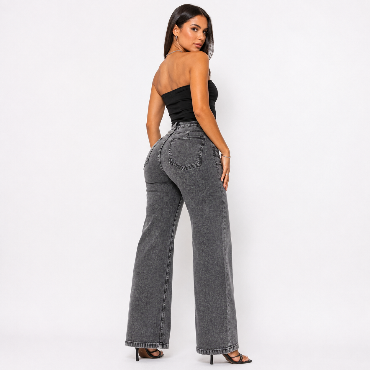Jean Cairo Wide Leg LYCRA