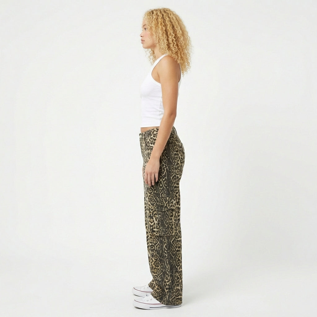 PANTALON PRINT CARGO