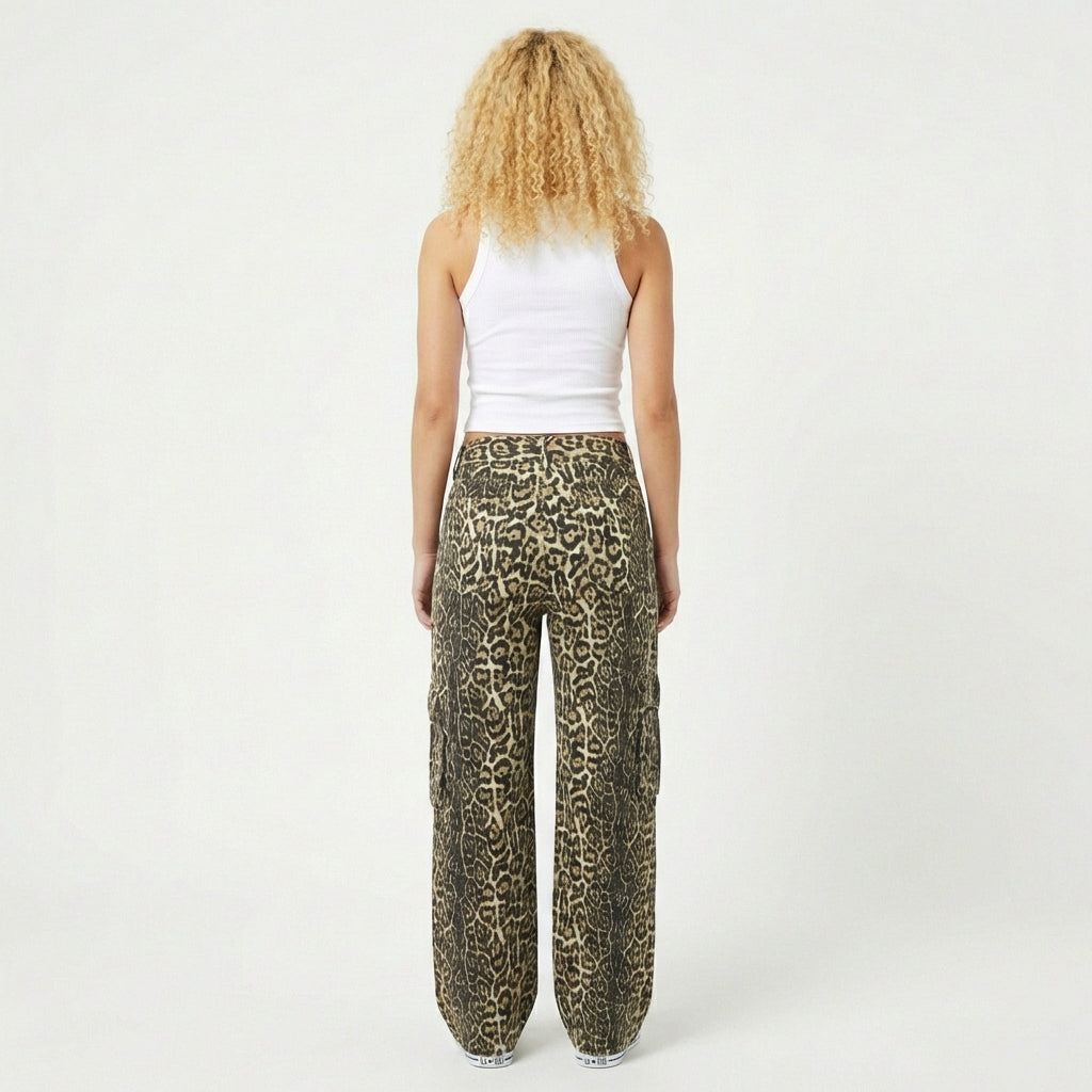 PANTALON PRINT CARGO
