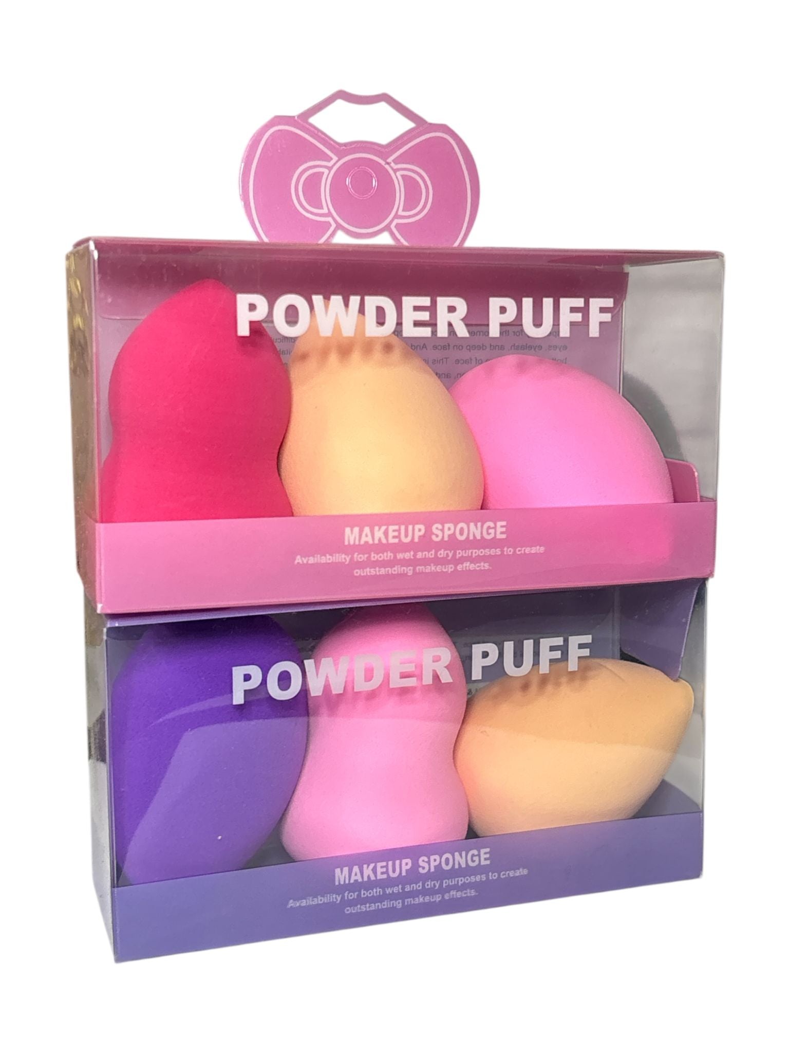 SET DE ESPONJAS PARA MAQUILLAJE