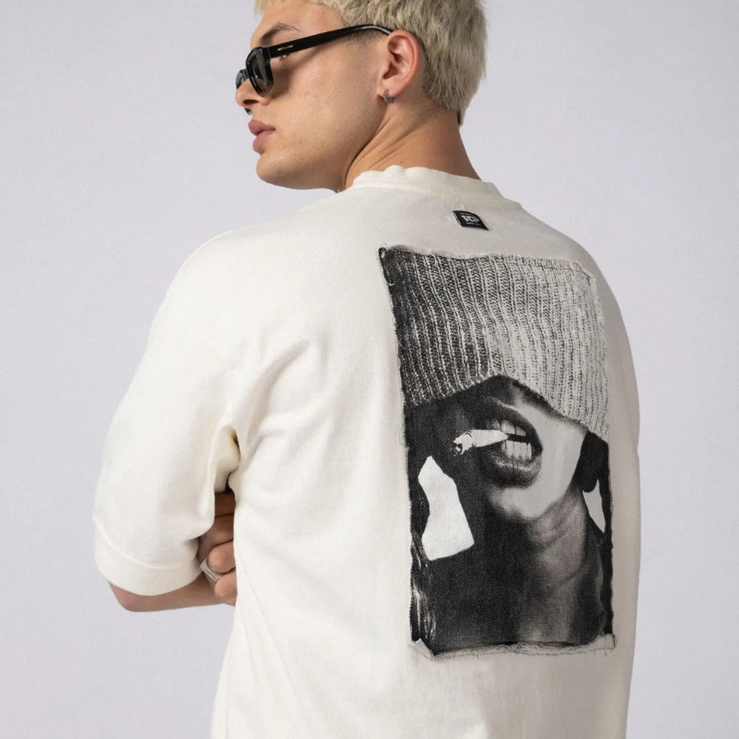 Remera Over GR Burn