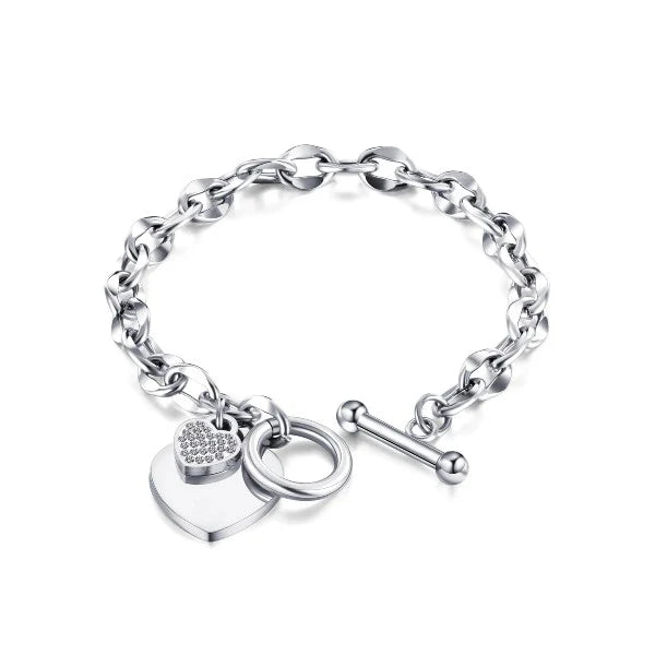 Brazalete Amanda Plata
