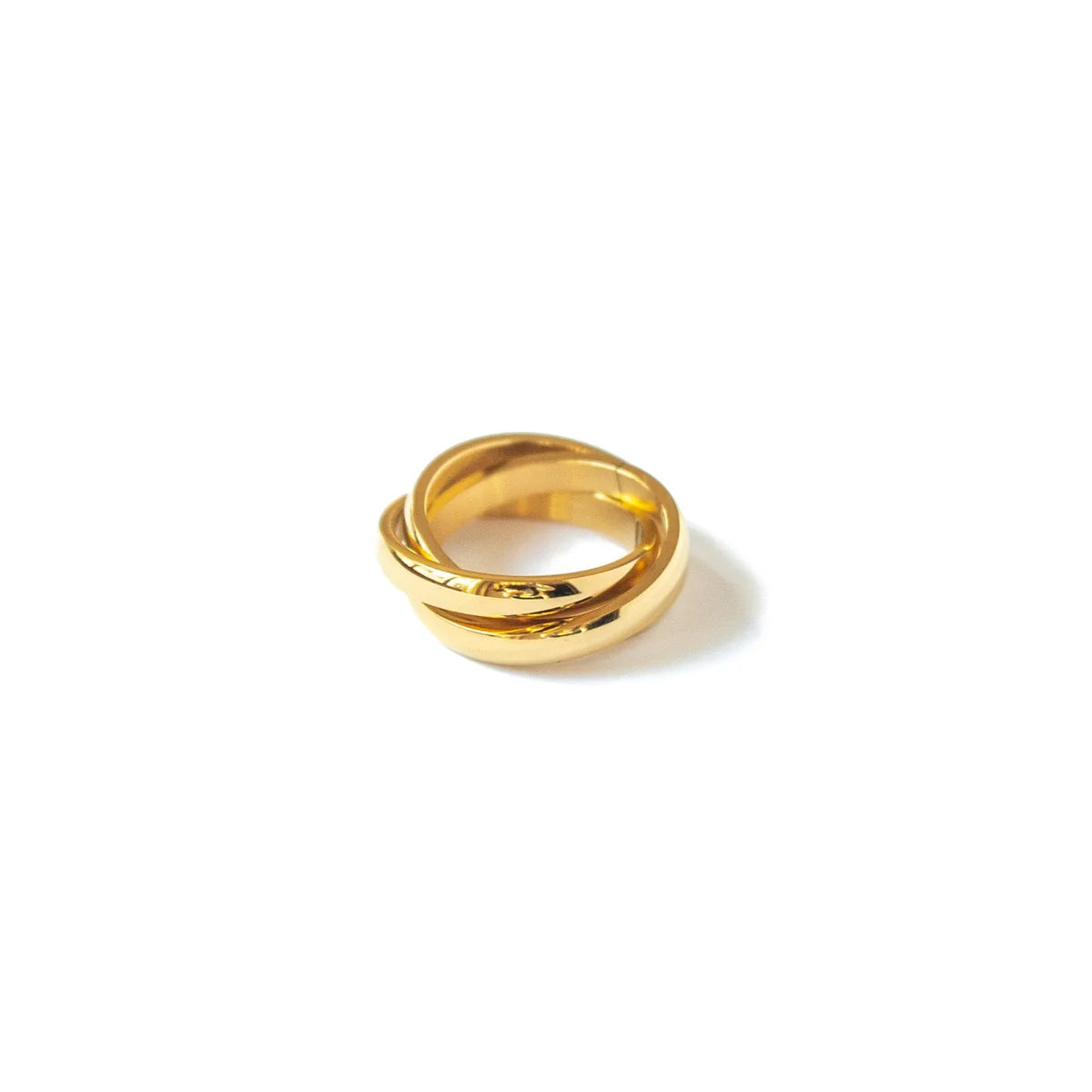 ANILLO BURDEOS ORO