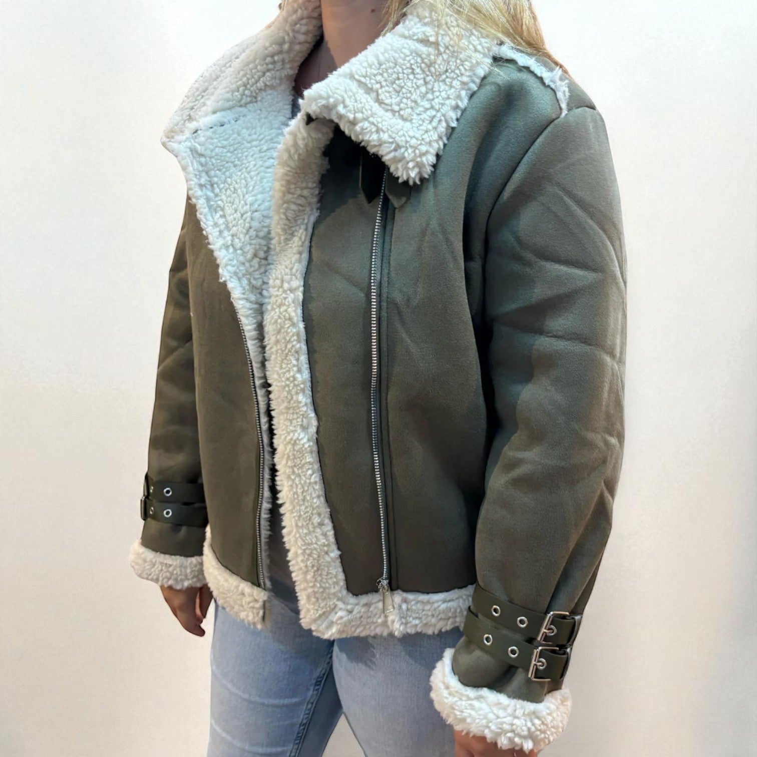 GAMULAN, CAMPERA DE CORDERITO POLY